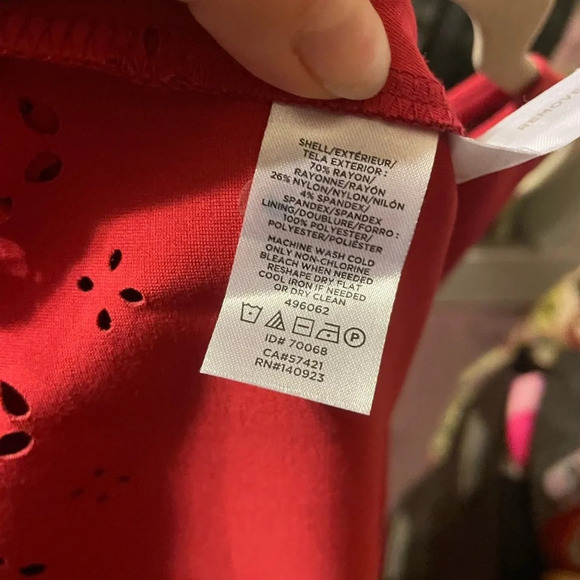 LOFT EYELET TRIM DRESS - Picture 5 of 5